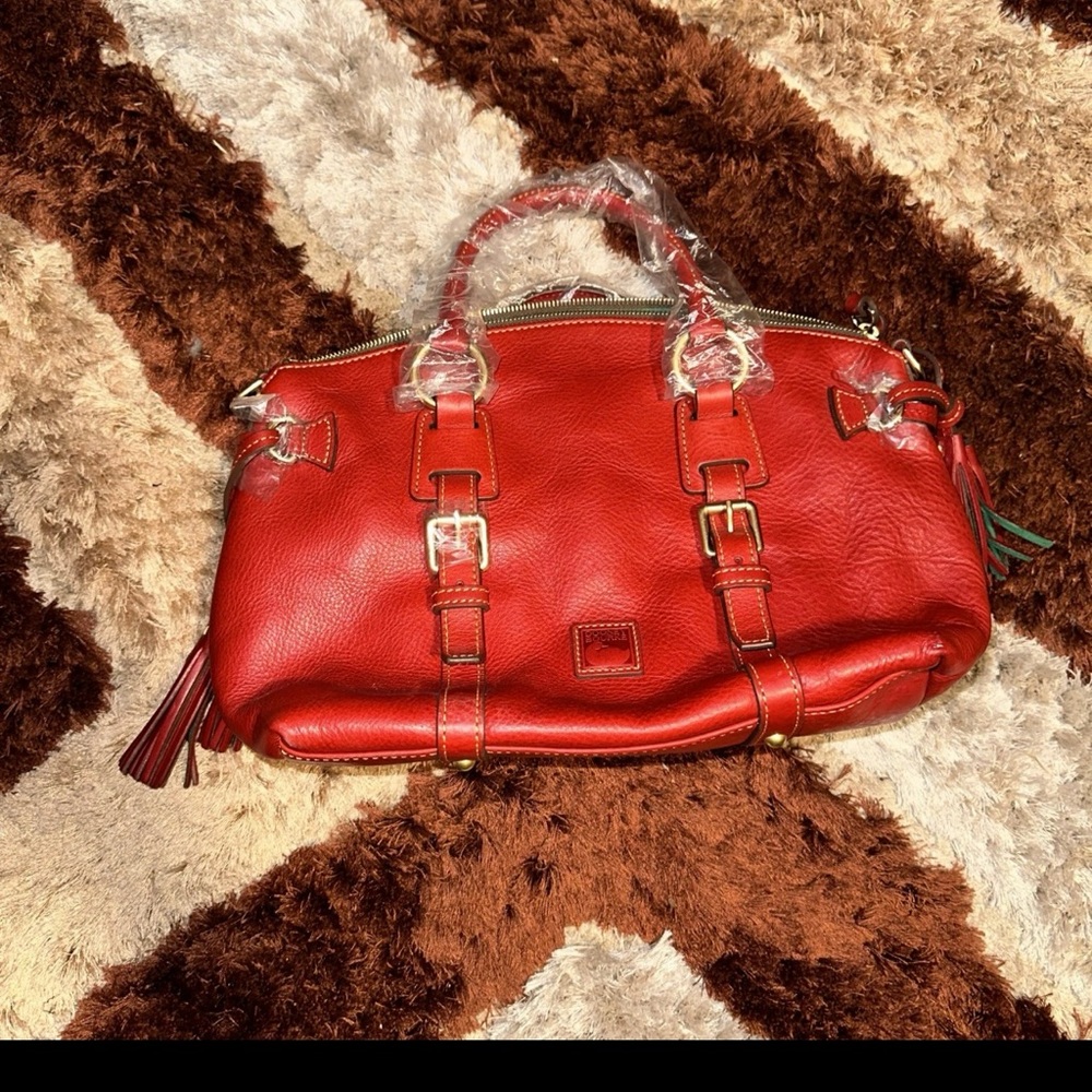 Dooney & Bourke Red Satchel